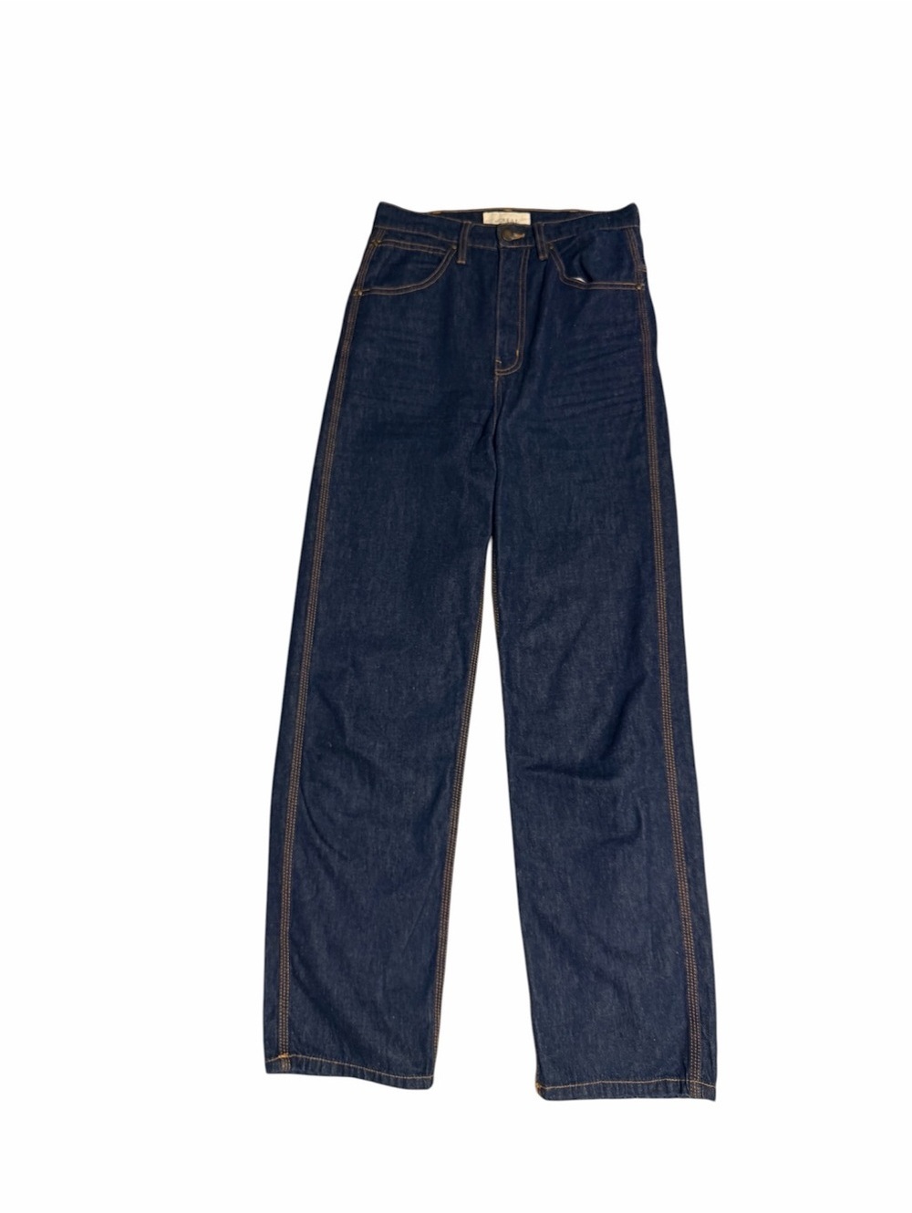 THE GREAT. The Miner Jean Straight-Leg Jeans